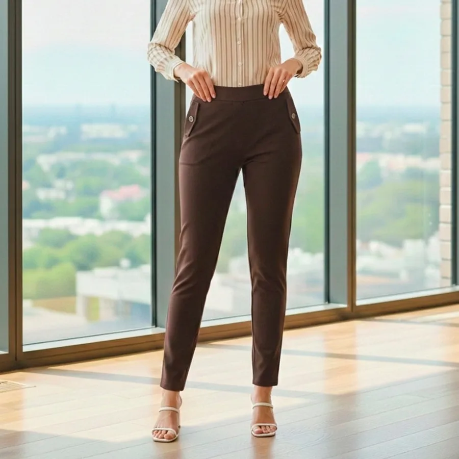 3316-ML-N PANTALON DETALLE CLIP 9497